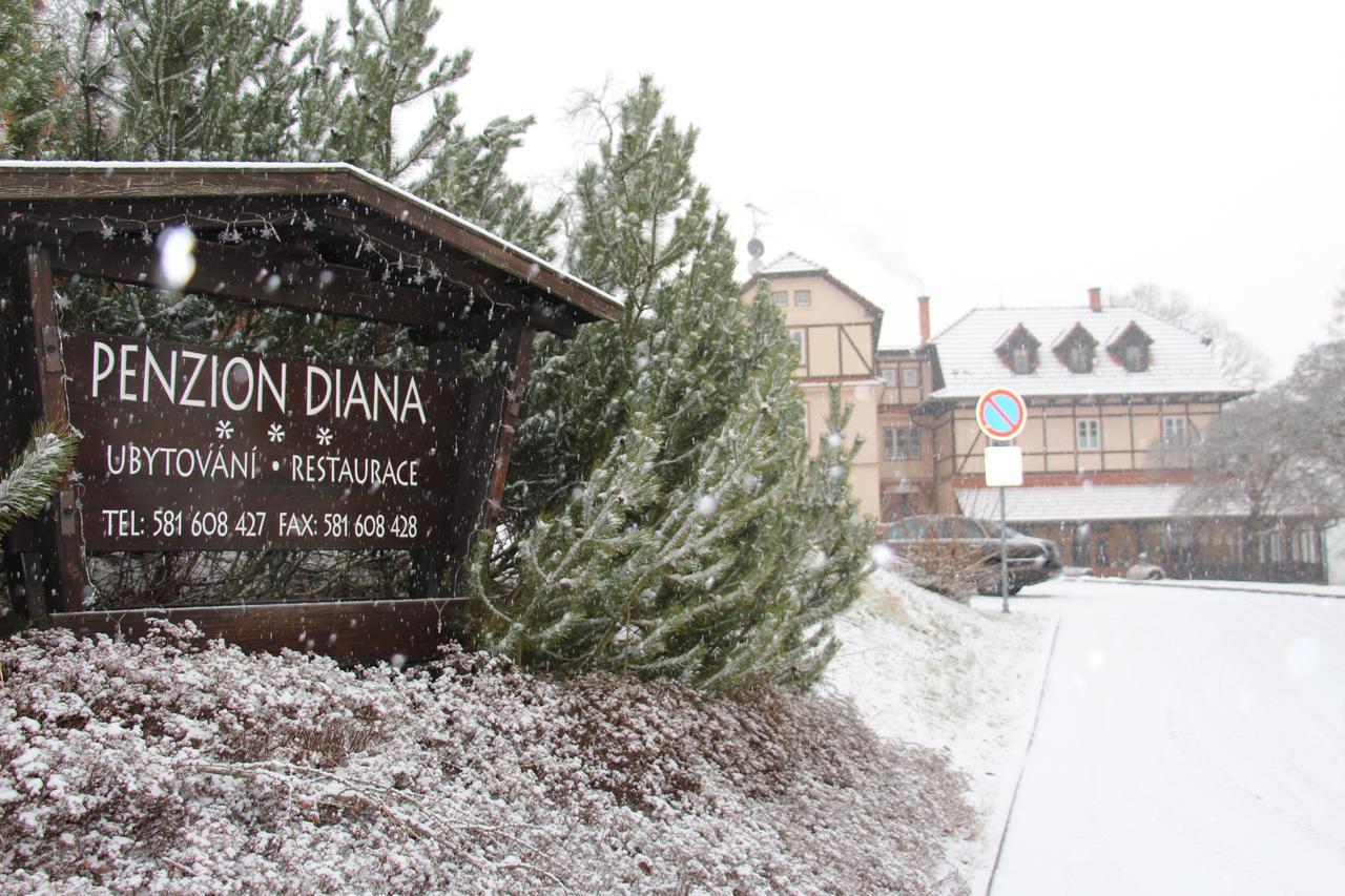 Penzion Diana Teplice nad Becvou Exterior photo